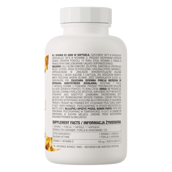 OstroVit Vitamin D3 4000...