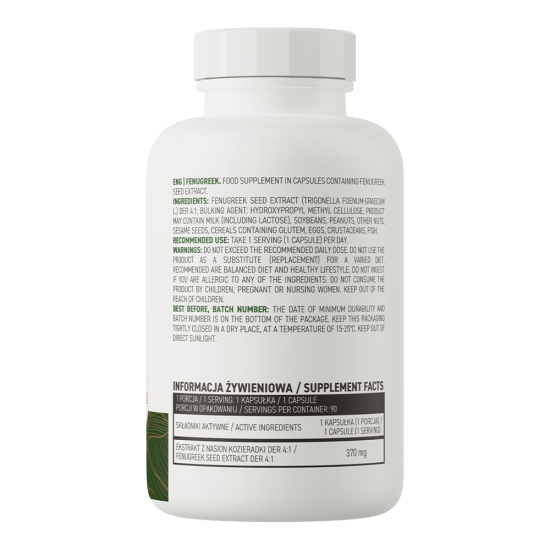 OstroVit Fenugreek VEGE 90...