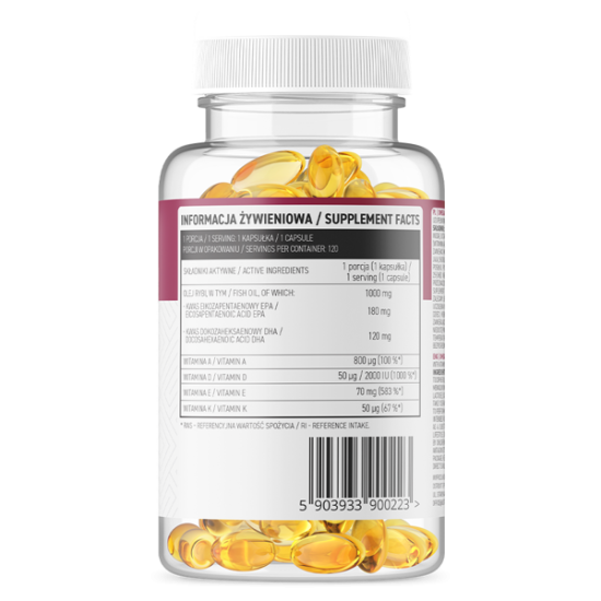 OstroVit OMEGA 3 + ADEK 120...